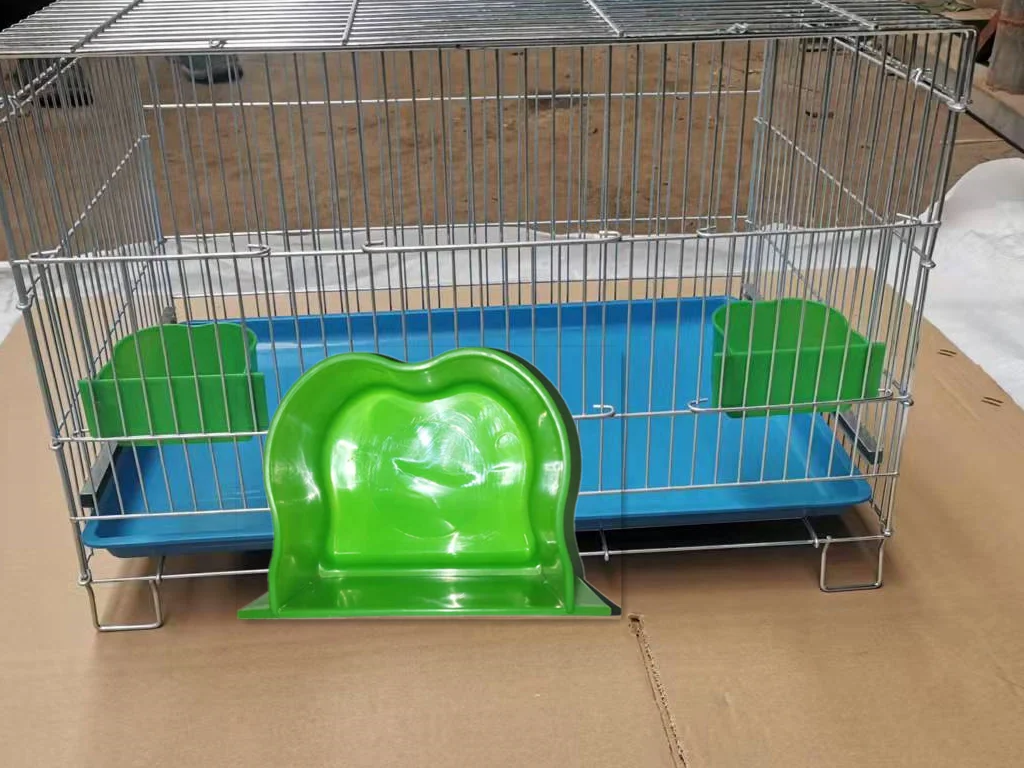 The manufacturer sells complete accessories at low prices, galvanized pet bird cage, parrot cage and single cage