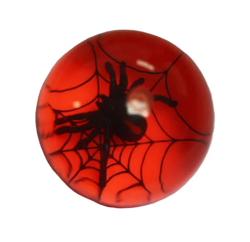 TPU water bouncing ball with spider inside for unique novelty Hallloweens gifts toys