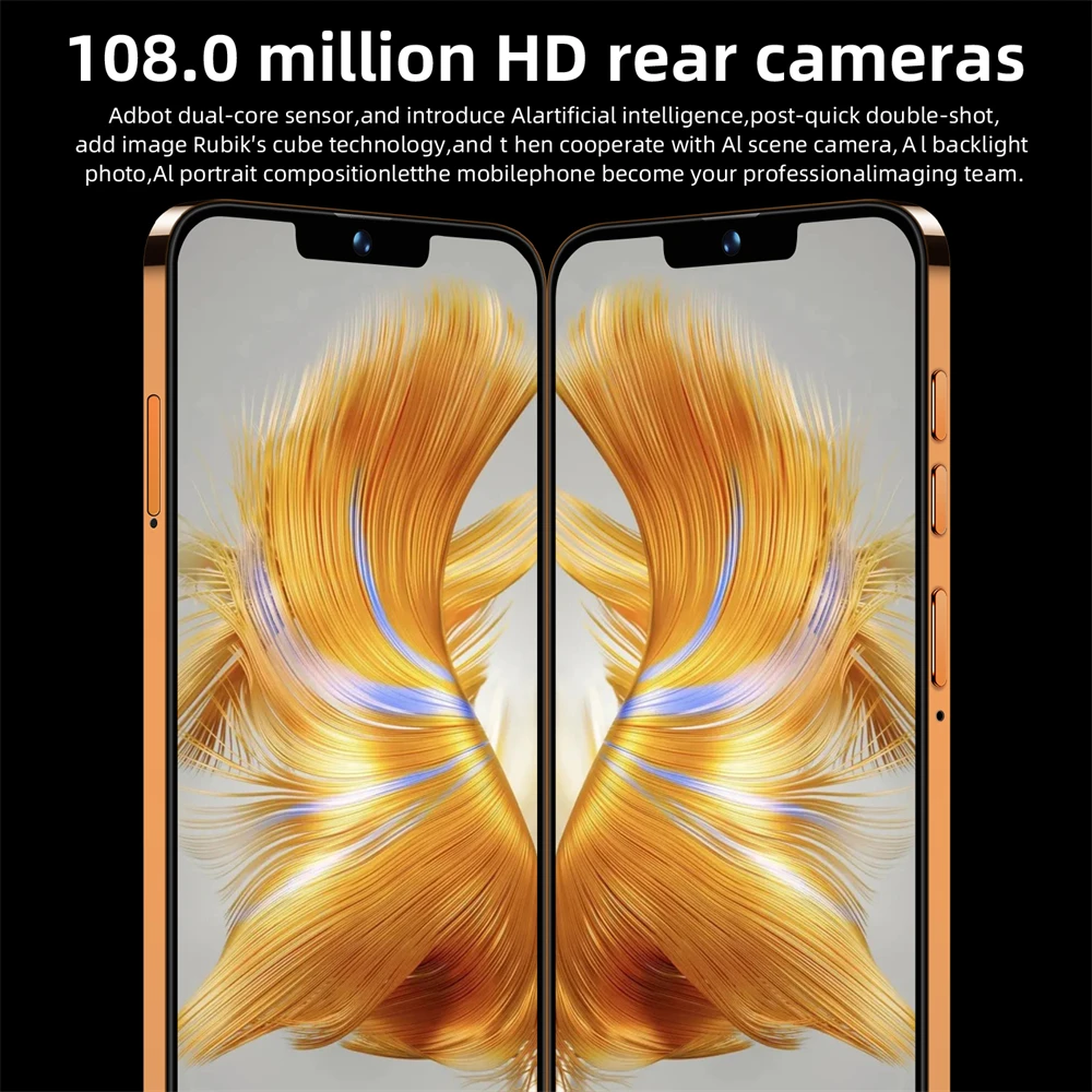 Original Mate50Pro mobile phone 7.3 inch full screen global unlock 5G big screen smartphone