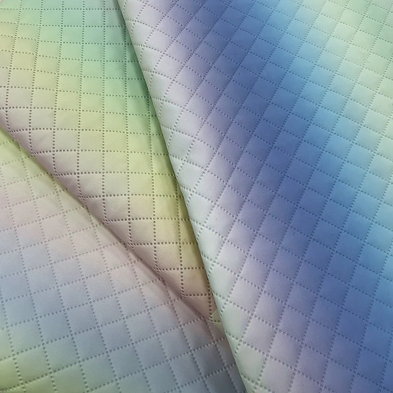 Тисненые пастельные цветные виниловые кожаные Прошитые алмазные радужные Искусственные женские сумки