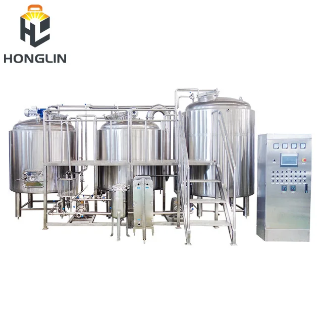 Honglin 3.5 barrel 5 barrel 10 barrel 20 bbl 30 bbl 50 bbl brewery equipment brewing beer brewhouse system for sale