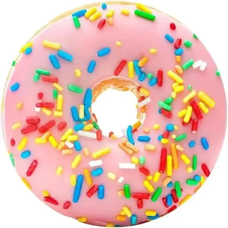 Веселое реалистичное одеяло для пиццы из китайской капусты тортильи Пончик жареное яйцо арбуз гигантский пищевой узор фланель