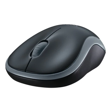 Мышь Logitech M186 Беспроводная для офиса ноутбука настольного компьютера оптическая мышь с беспроводным приемником 2 4G синяя
