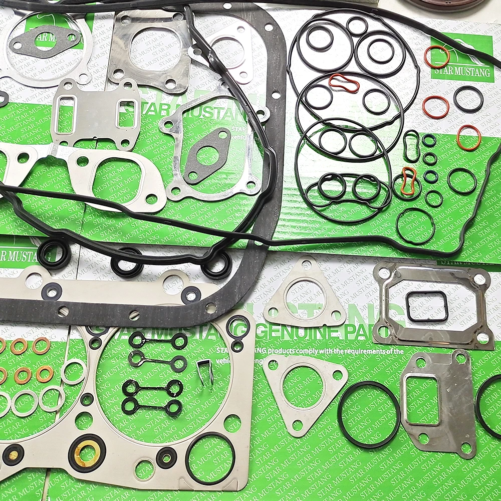 4HK1 4HK1TC Liner Kit Piston Ring 8-98041-062-0 Valve Gasket Kit Bearing Bush For Isuzu Engine Overhaul Repair Kit