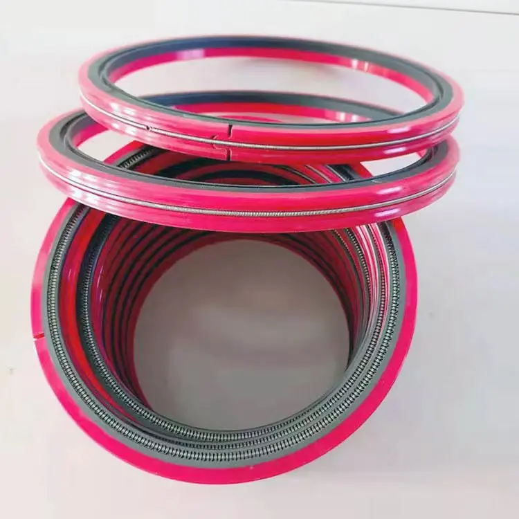 Hot Sale Variseal PTFE Spring Booster Oil Double Lip Seal