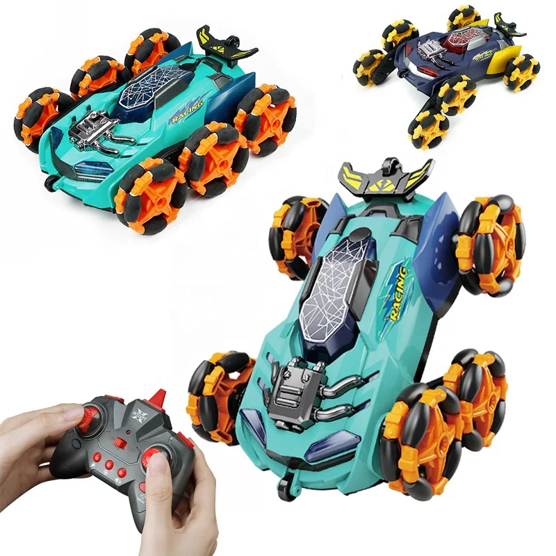 2.4G Six-Wheel rc drift cars 1 Deformation Water Spray 360 degree remote control rolling car outdoor stunt toys car