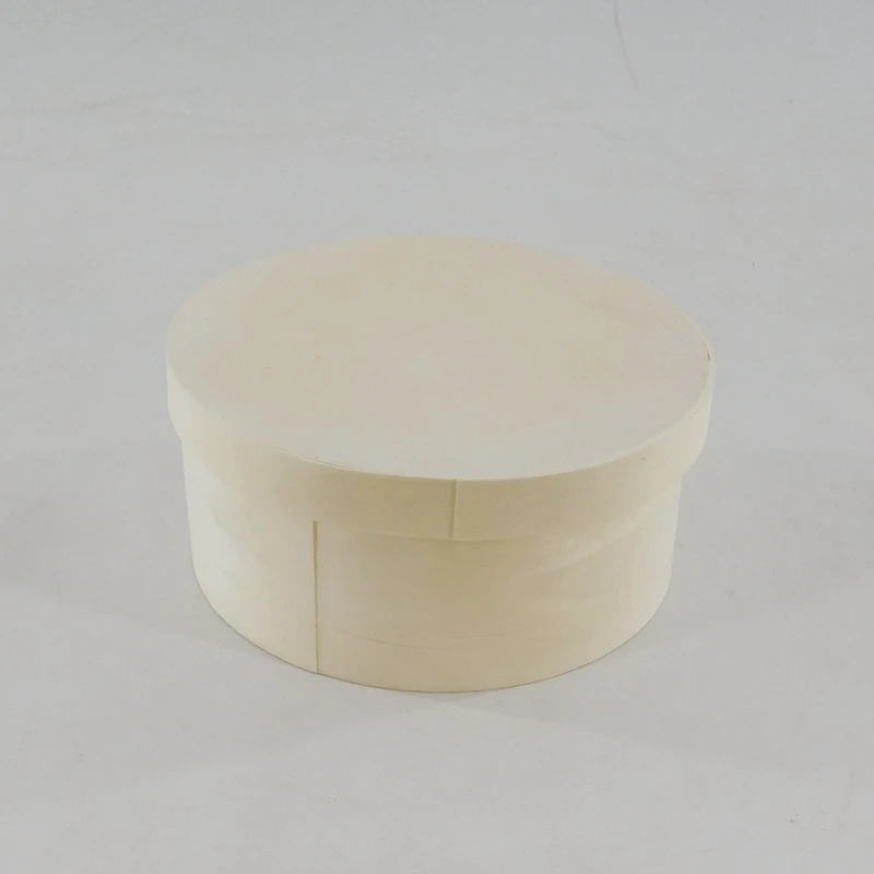 
Customized Cheap Round Wooden Balsa Cheese Gift Box Candy Fruit Lunch Bento Box Wooden Packaging Box 