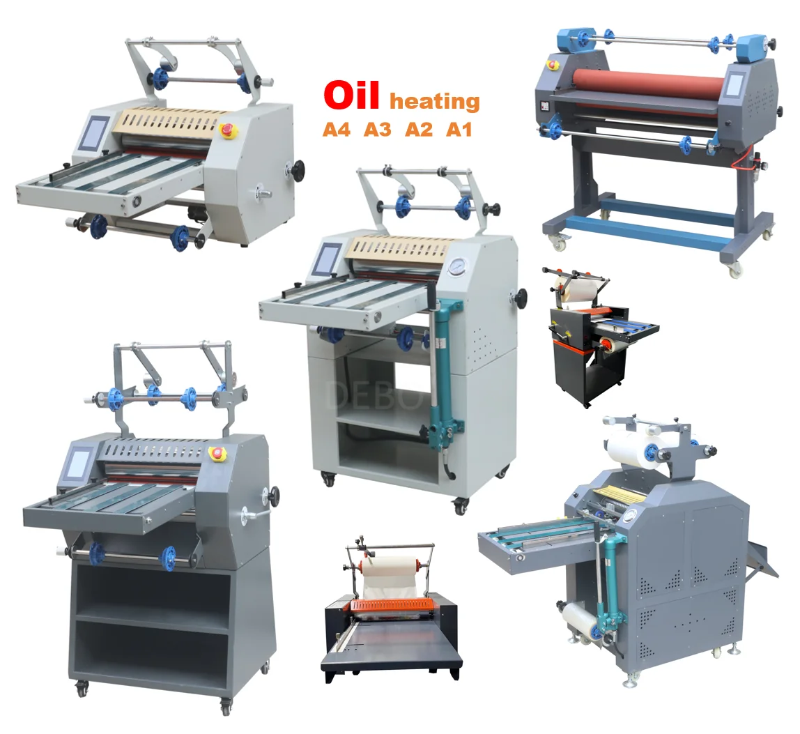 Factory Price Electric Automatic Thermal Laminator Laminator Stainless Steel Roller Hot Laminate Machine