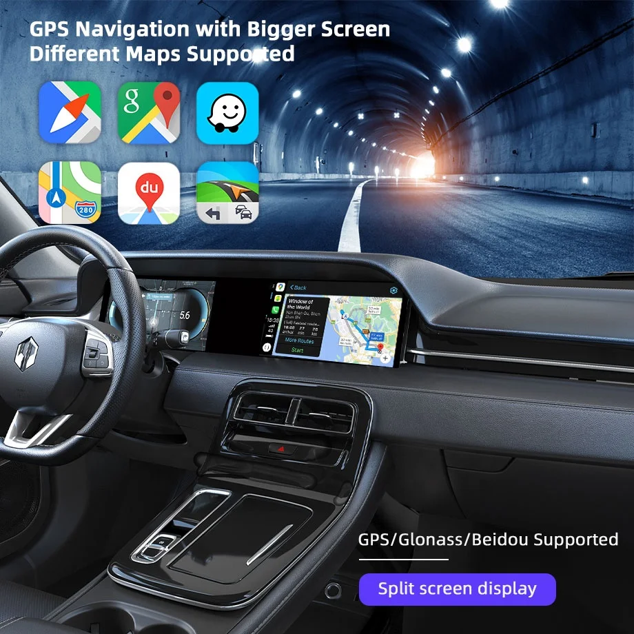 Hot sales netflix youtube android auto wireless carplay adapter  carplay ai box android 13 water wireless carplay multimedia