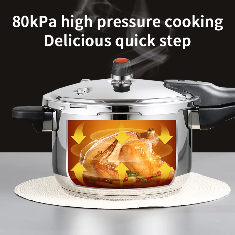 Liantong Factory Commercial Multi functional Fast Cooking Stainless Steel 201 304 Gas Induction Pressure