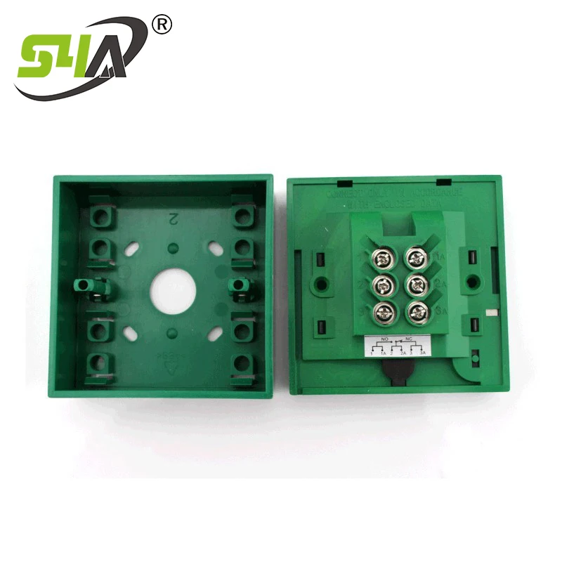 double throw emergency break glass Fire Alarm Button