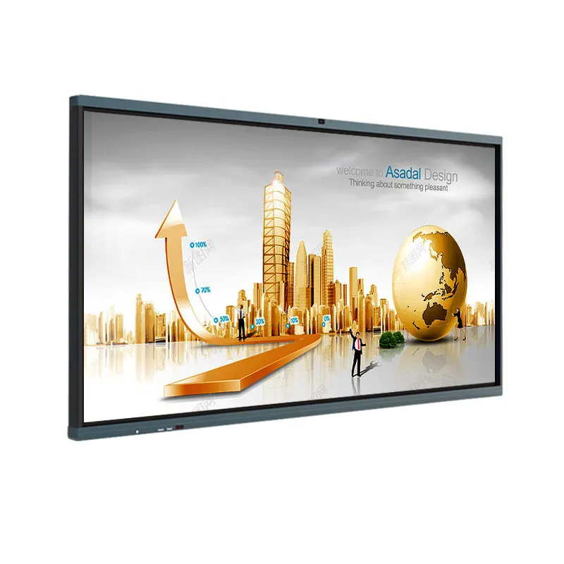 98 inch lcd ops infrared all in one touch screen interactive multimedia board