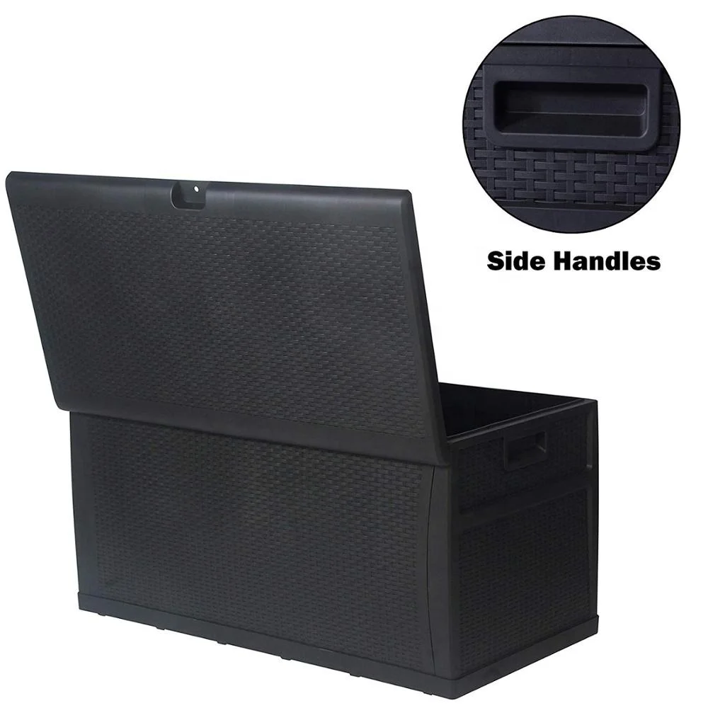 Outdoor Storage Box Patio Furniture Large Garage Lock Bench Container