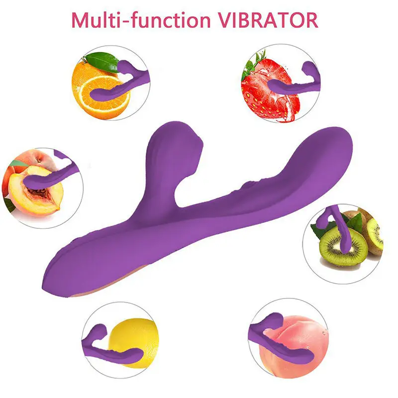 Usb Rechargeable Av Vibrator Medical Silica Gel Sucking Vibration Charging Wand Massage Vibrator For Female