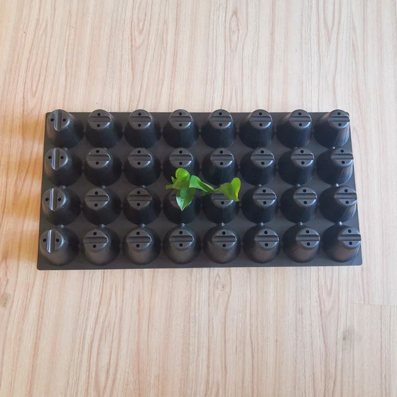 12 20 32 50 60 72  128 200 288 Cells PS Plastic Seed Starting Grow Germination Tray for Greenhouse Vegetables Nursery
