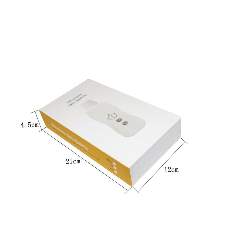 Rechargeable Ultrasonic Shovel Skin Scrubber Luxury Ultrasonic Skin Scrubber Portable Exfoliating Skin Rejuvenation Apparatus