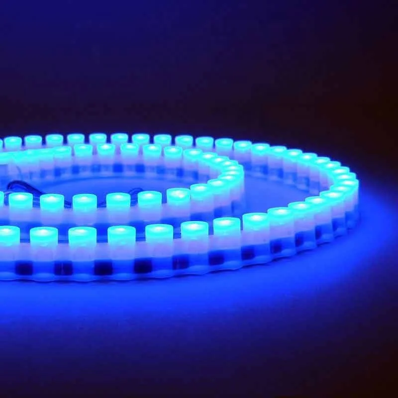flexible Red Blue Green White Amber yellow DC12V Waterproof 96 LED Sign Great Wall DIP led strip