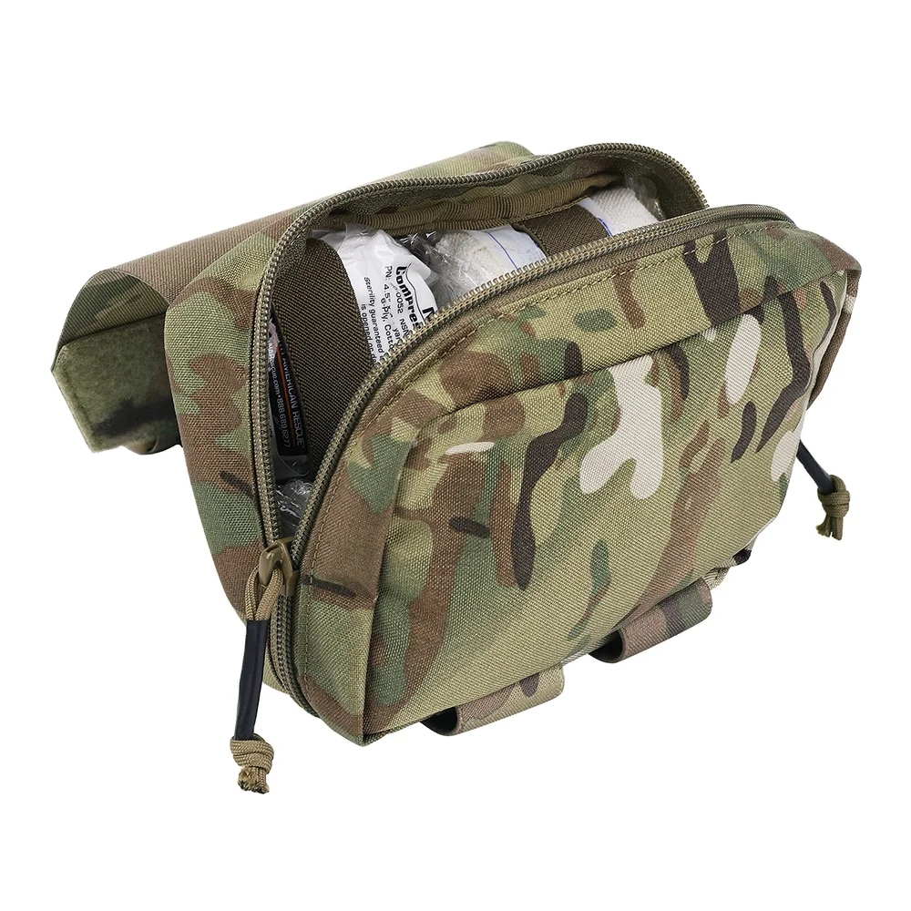 Large Capacity Rip Away IFAK MOLLE Storage Bag  Tactical First Aid Trauma Kit Emergency Medical Pouch