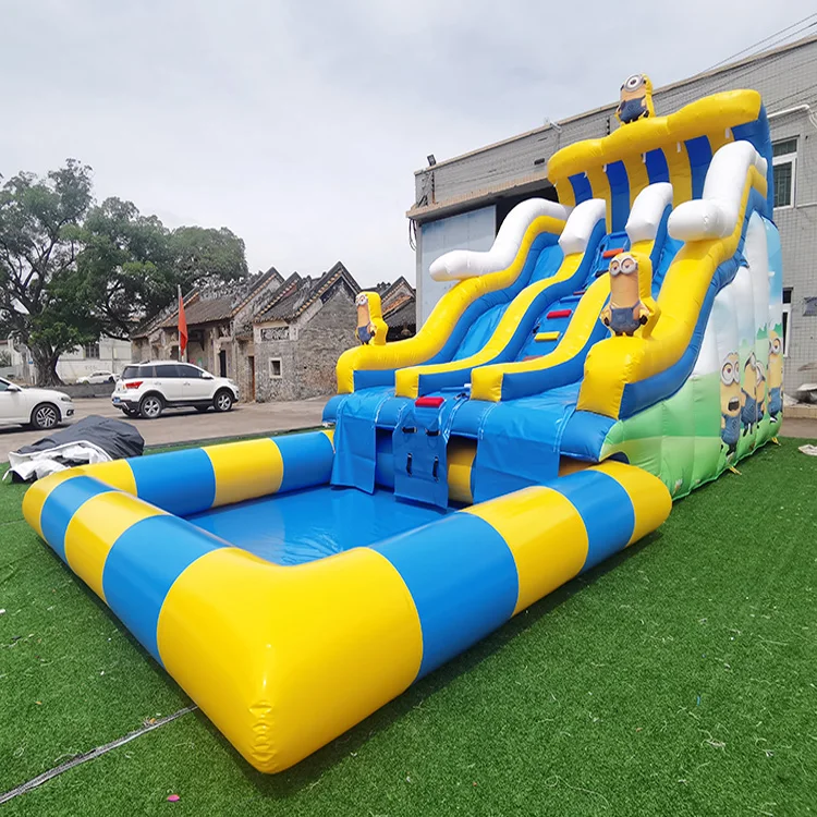 Wholesale inexpensive water slides toy animal water slide inflatable for kids