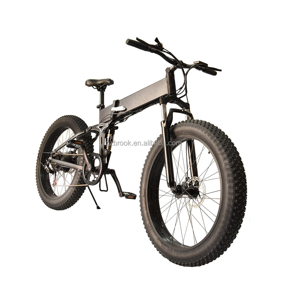 Dropshipping 7 speed electric bike big folding 500 watt electric bike ebike battery 48v 13ah