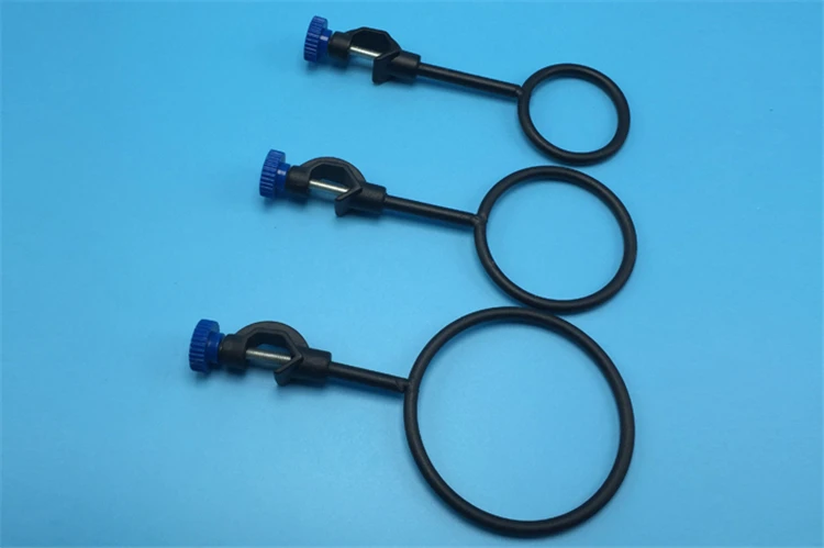 Оптовая продажа от производителя, тонкообработанное лабораторное оборудование, металлическое трехкольцевое среднее кольцо