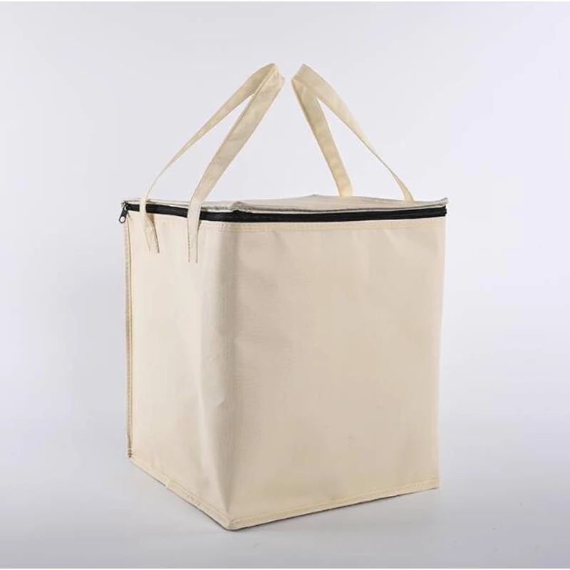 Non woven thermal bag,fresh food hand bag,fresh cool carry bag from stock factory directly