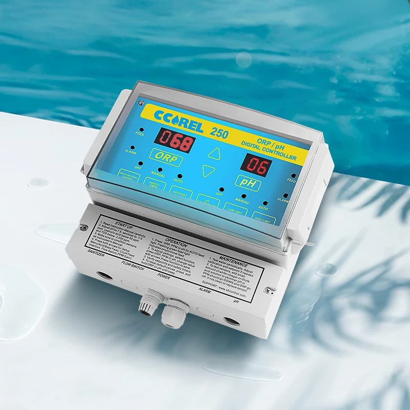 Dosing Pump CCorel 250 Series Pool Controller High Quality Controller Water Ph Orp Monitor for Swimming Pool