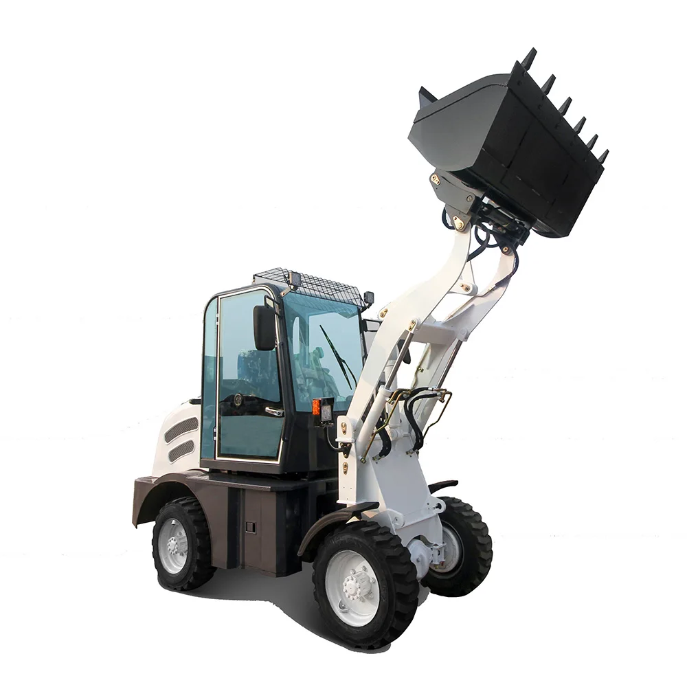 New Front End Loader 1 Ton Zl10 Hydraulic Wheel Loader Emission Zero