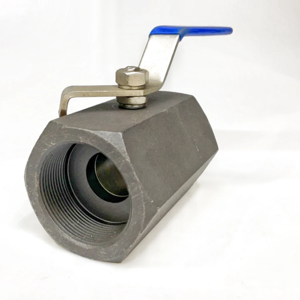 F2017C series forged CS A105 1PC ball valve with 2000PSI