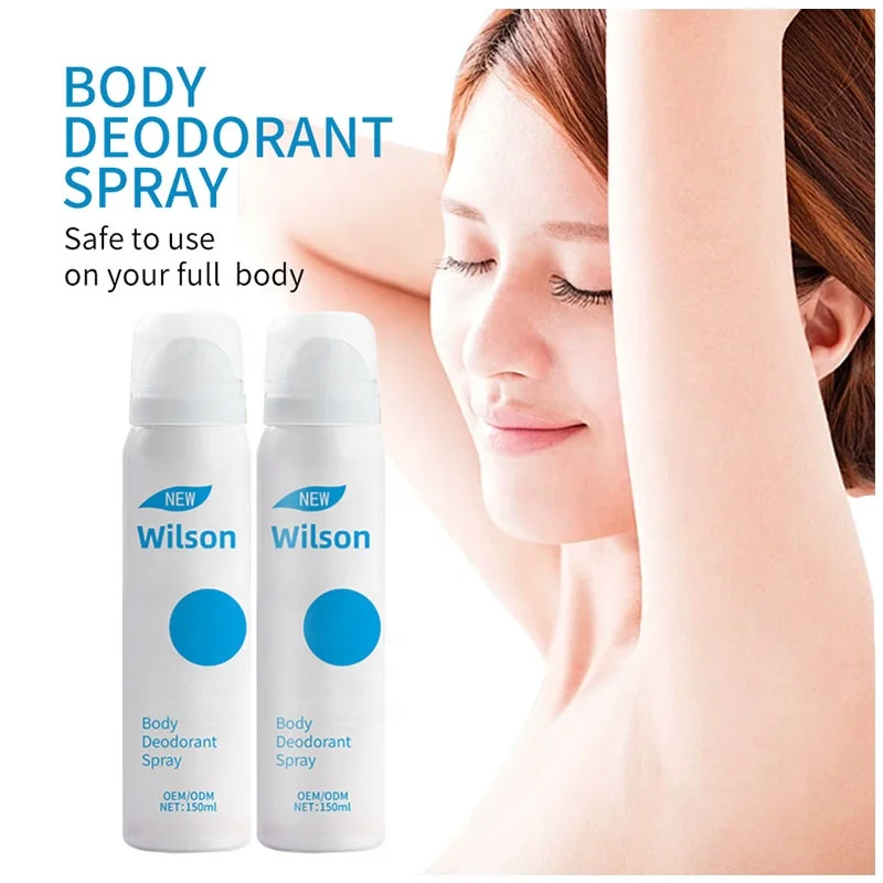 long lasting Natural Anti-Odor Underarms Deodorant Free Sample anti-perspirant Spray Perfume Spray For Men Women