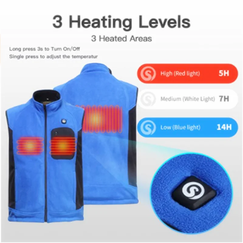 Savior Wholesale Winter Outdoor battery Heated