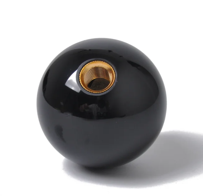 
#8 Eight Pool Ball custom Gear Car Lever Truck Copper Shifter Shift Knob With M8*1.25, M10*1.25, M10*1.5 ADAPTERS 