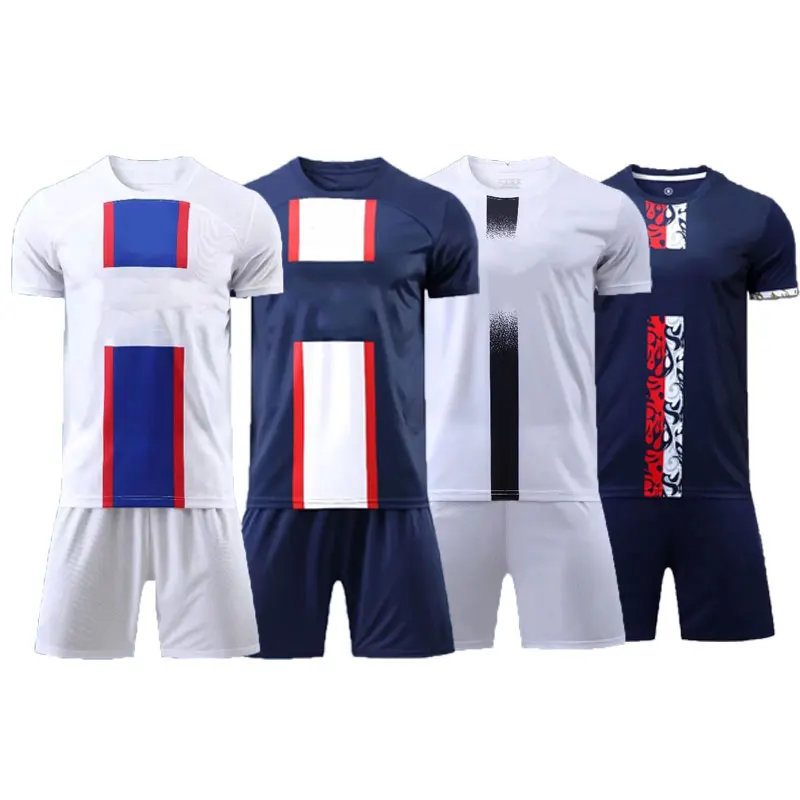 22-23 Wholesale Club Soccer Uniform Custom Logo Soccer Wear Sport Soccer Jersey