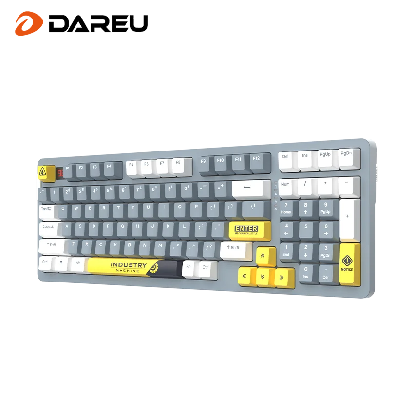 New design best selling Dareu A98 Pro gaming keyboard wireless mechanical keyboard ergonomic keyboard real gasket