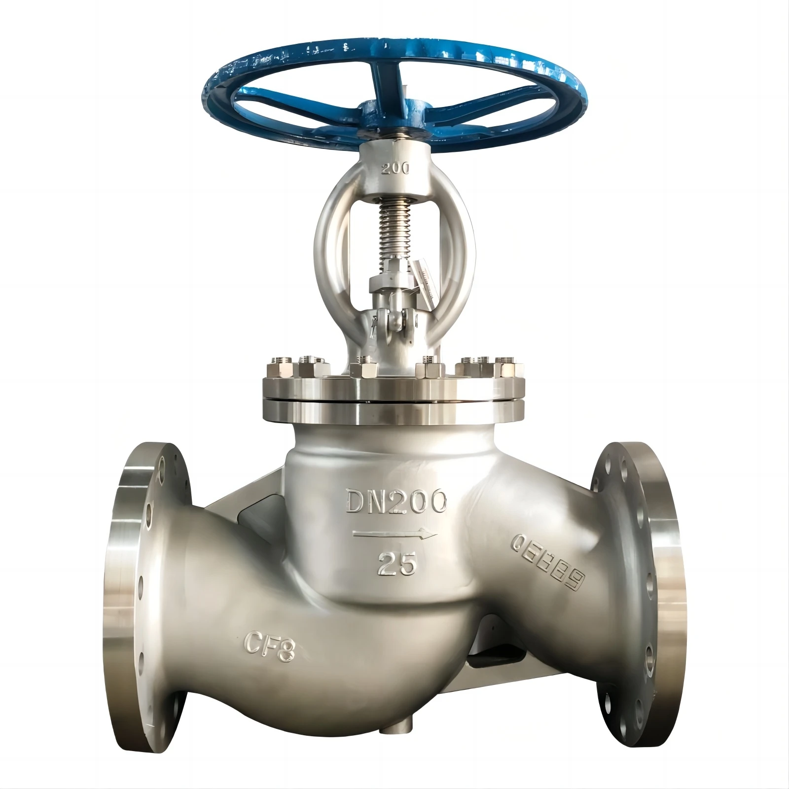 Stainless Steel Flange Globe Valve Water Industrial Rotary Valve High Temperature Steam Valve