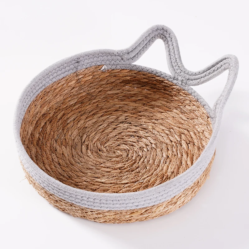 Wholesale rattan storage basket handmade in China