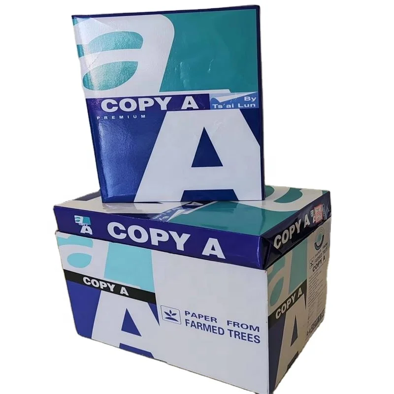 Factory Supply 100% Wood Pulp A4 Copy Paper 80 GSM