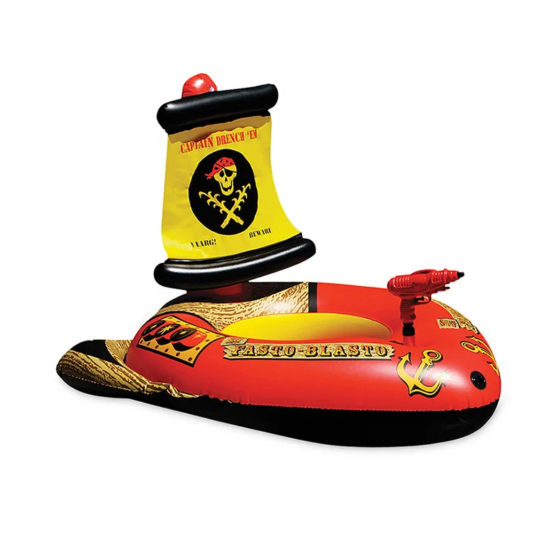 
Hot Sale Inflatable Pirate Ship with Action Squirter 