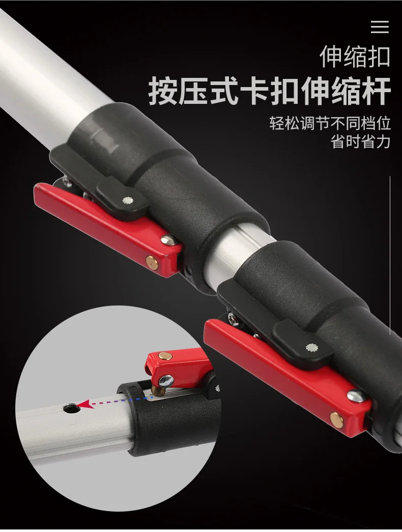 manual fruit picking long handle folded garden tools telescopic fruit picker