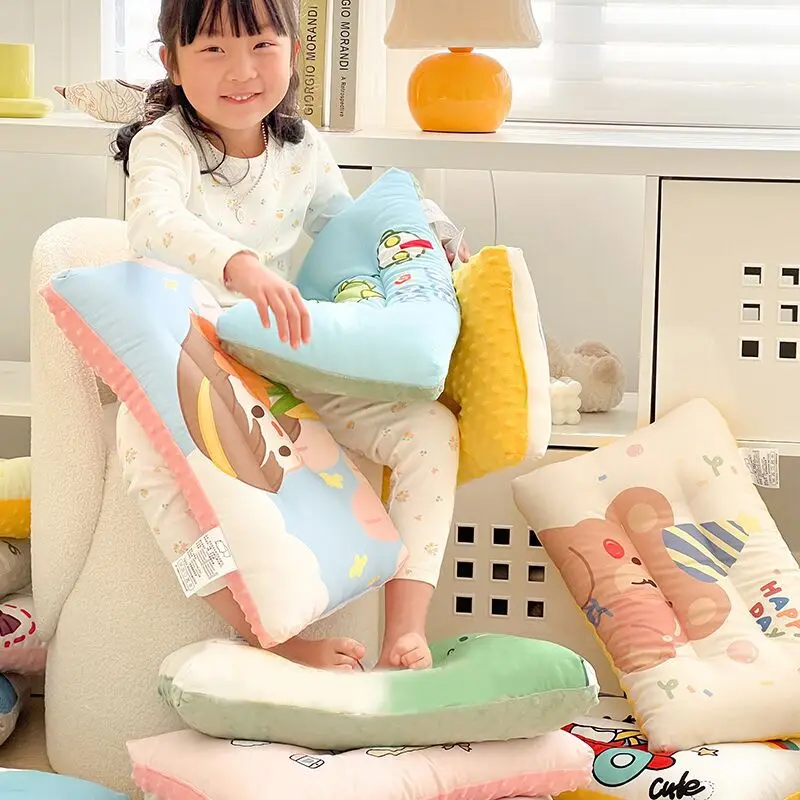 100% cotton baby pillow Cartoon printing Pillow for newborns