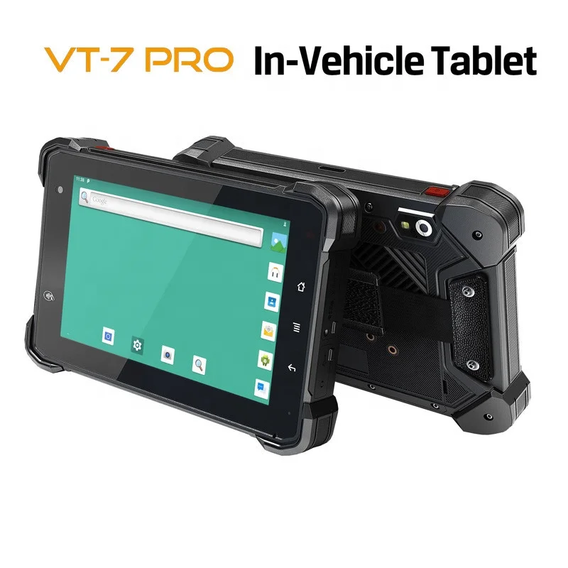 VT-7 Pro 7 дюймов Android Прочный промышленный планшетный ПК Встроенный компьютер MDT IP67 планшет с подключению CAN-шины, GPS, 4G, NFC, для автомобиля GPS трекер