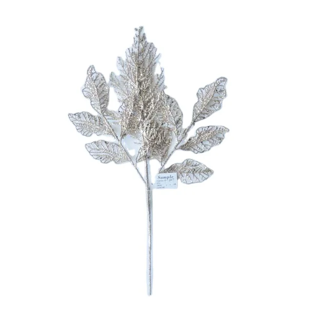 Good Prices Real Touch Leaf Artificial Eucalyptus Stem Faux Plants Xmas Bouquet Decoration