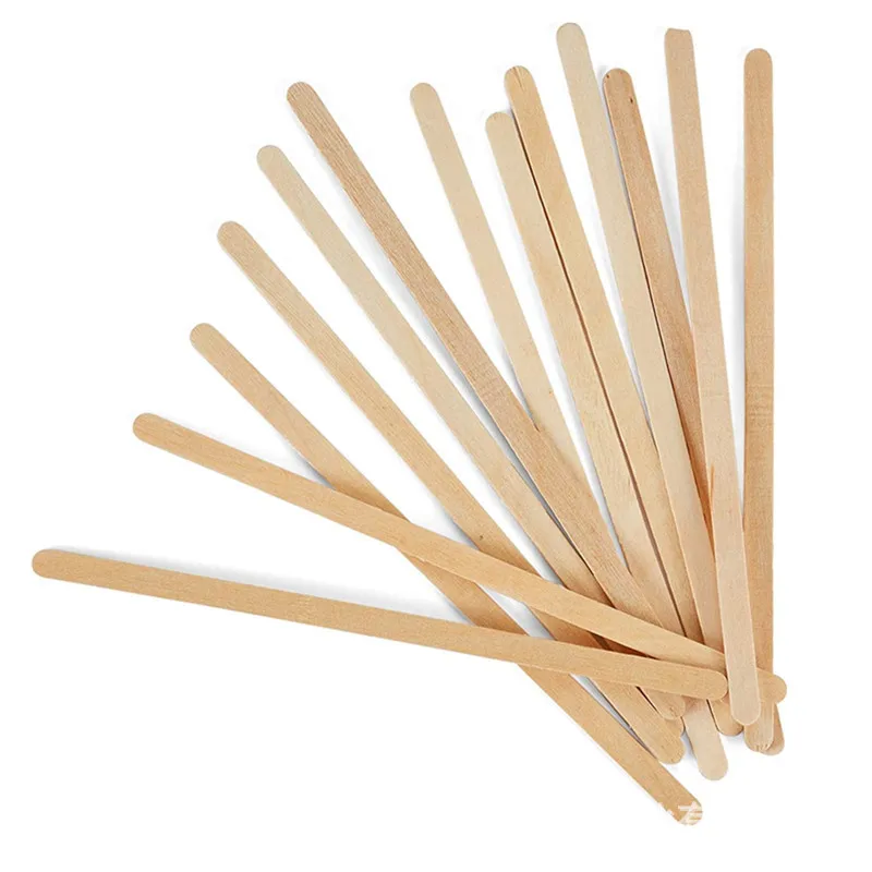 Christmas custom size wooden bamboo stick coffee stirrer Wooden stirrers and sticks for coffee