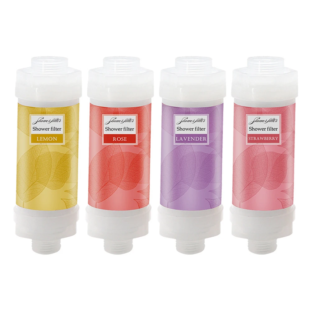 Home Shower FilterAroma Vitamin C Skin Care Shower Head Filter Removing Chlorine For Hard Water Bathroom Water Purifier 4 Scents