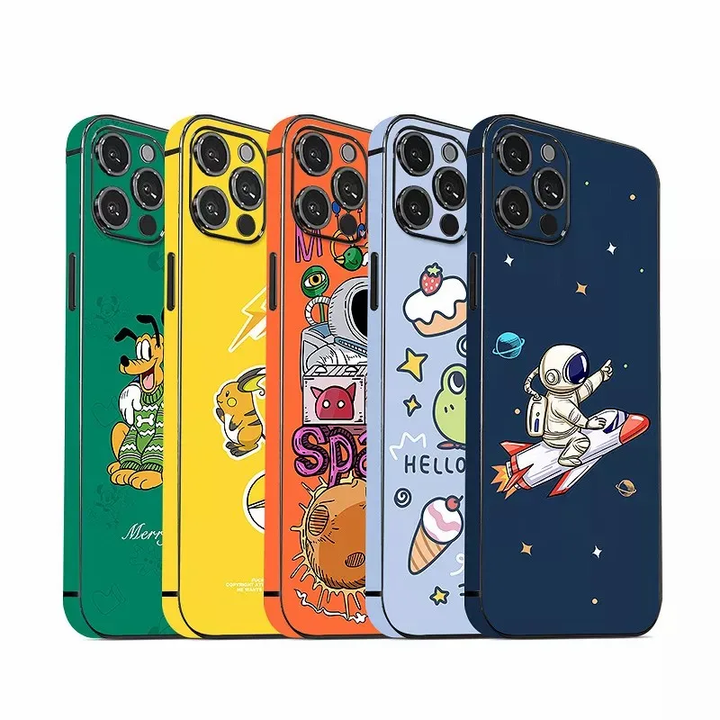 Наклейка на телефон заказ для iphone 14 13 12 11 mini pro max наклейка раму 3 м водонепроницаемый материал