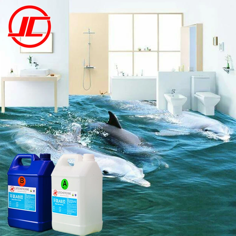 
Glass Eppxy Resin A+B for Epoxy Floor Marble, Epoxy Aggregate Flooring 