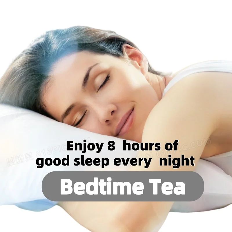 Bedtime Tea Drink For Stress and Anxiety Relief QingAn Herbal Sleeping tea Solid Drink Aid Remedy To Relax