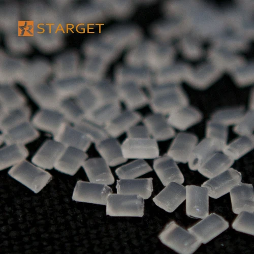 PVDF transparent pellets for injection molding use