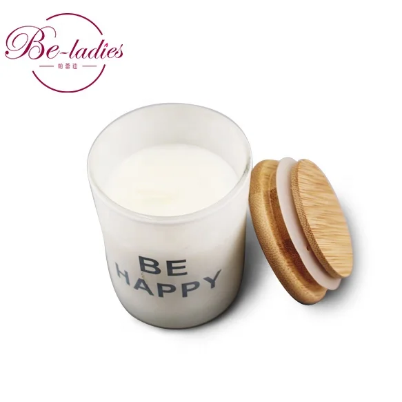 Customized 100% Natural Soy Wax Scented Candle