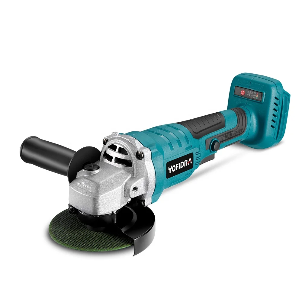 Yofidra 100mm Brushless Angle Grinder 30000rpm 3 Speed Variable Efficient Cutting Machine Power Tool For Makita Battery